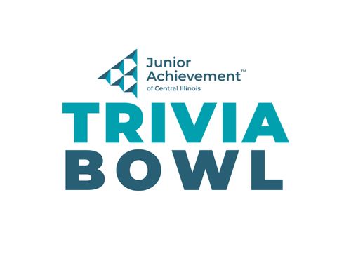 The Words Trivia Bowl in all caps with the Junior Achievement logo above