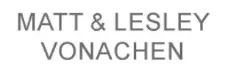 Logo for Matt & Lesley Vonachen