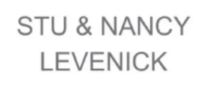 Logo for sponsor Stu & Nancy Levenick