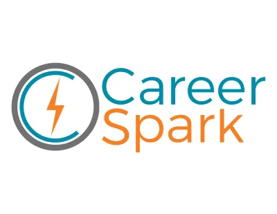 CareerSpark Logo with lightning bolt
