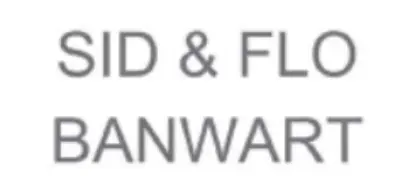 Logo for sponsor Sid & Flo Banwart