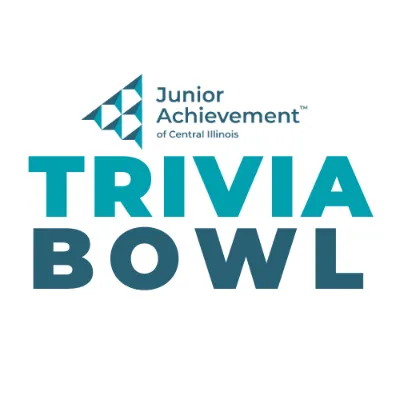 The Words Trivia Bowl in all caps with the Junior Achievement logo above