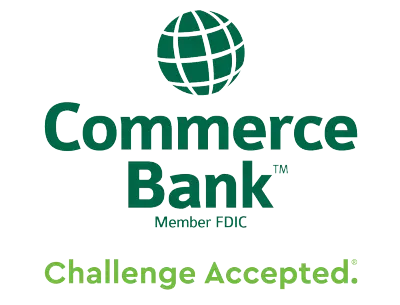 Logo for sponsor Commerce Bank